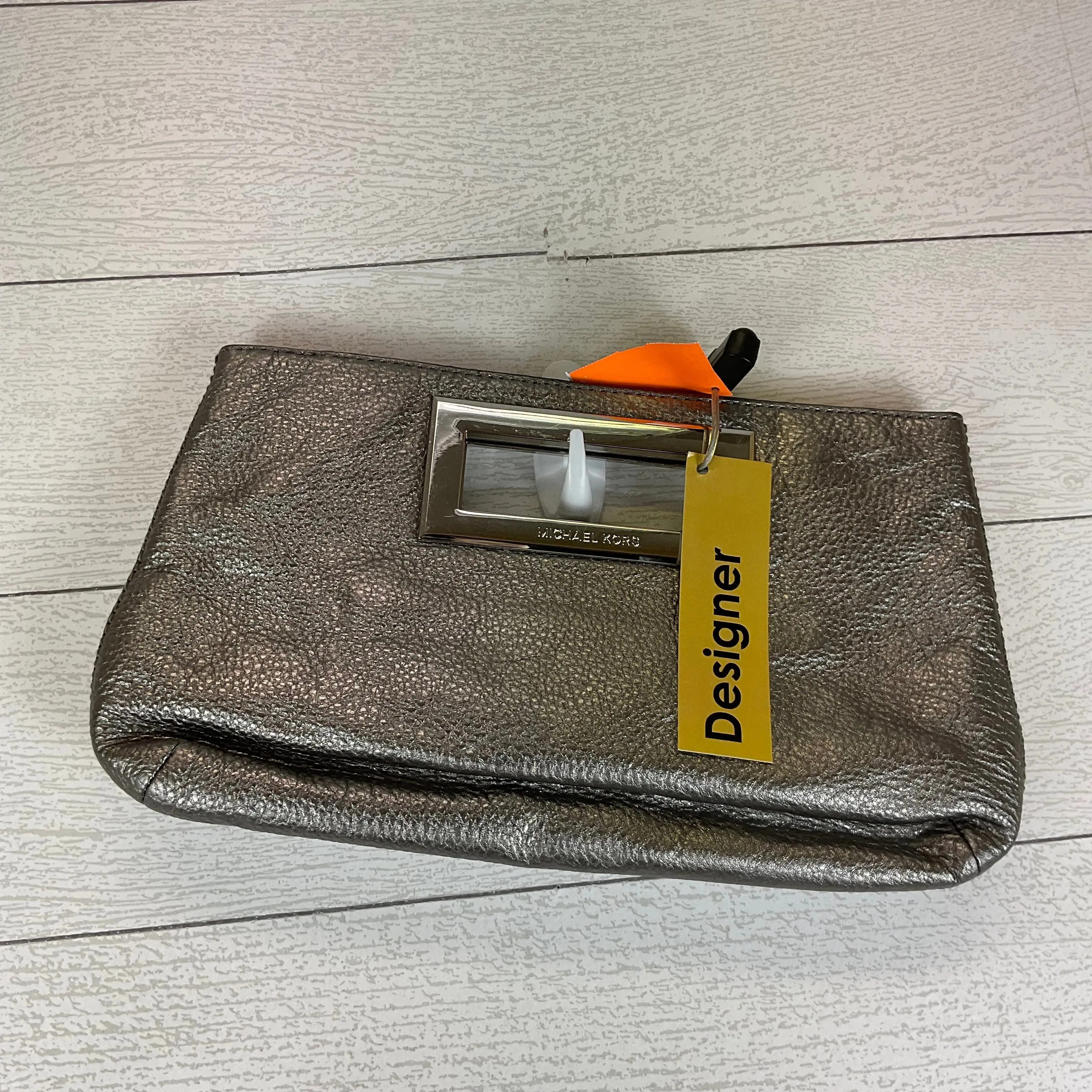 Michael Kors Bags Clutch Designer By Michael Kors, Size: Medium