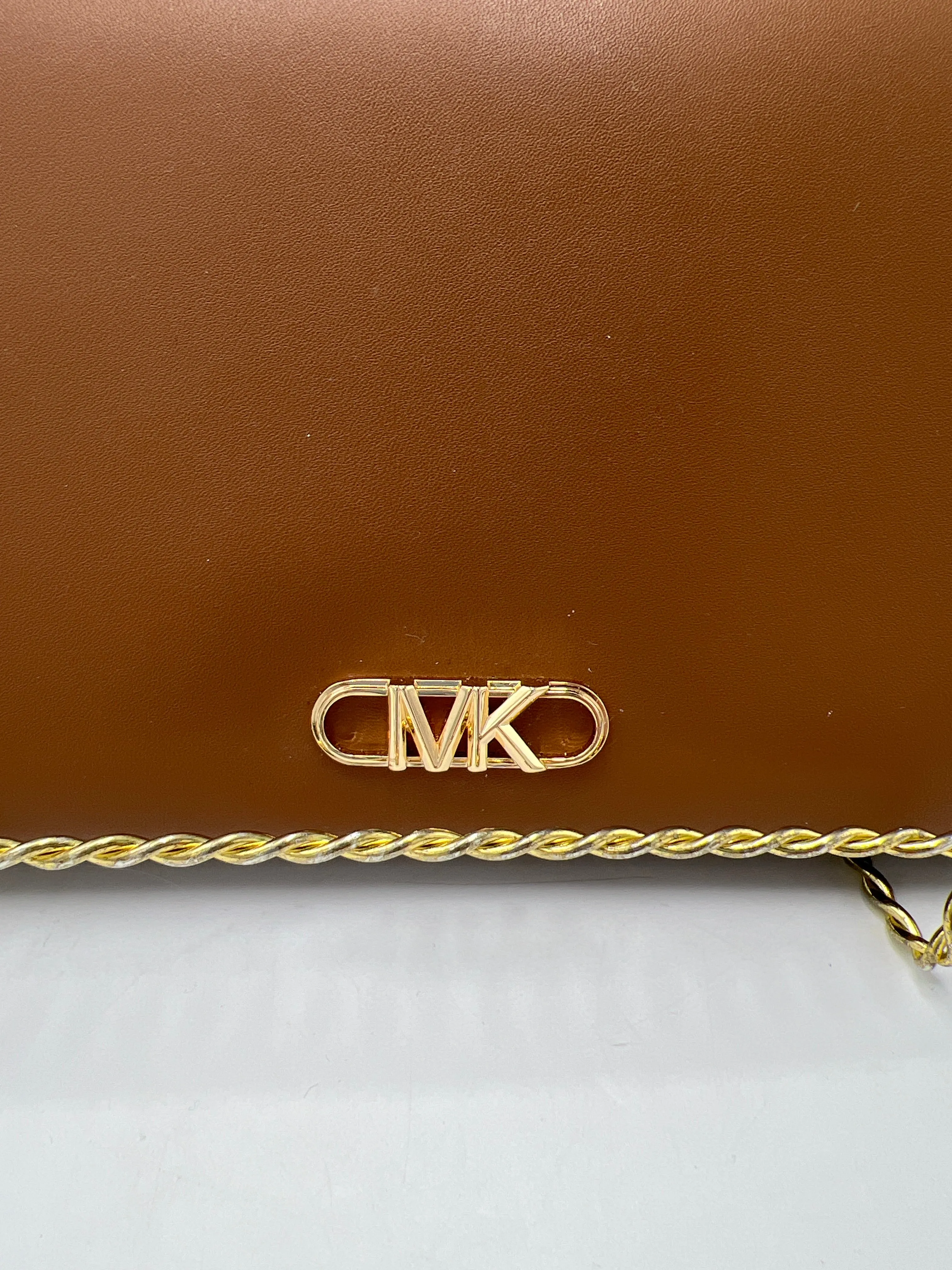 Michael Kors Bags Clutch Leather Designer By Michael Kors