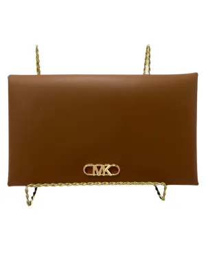 Michael Kors Bags Clutch Leather Designer By Michael Kors