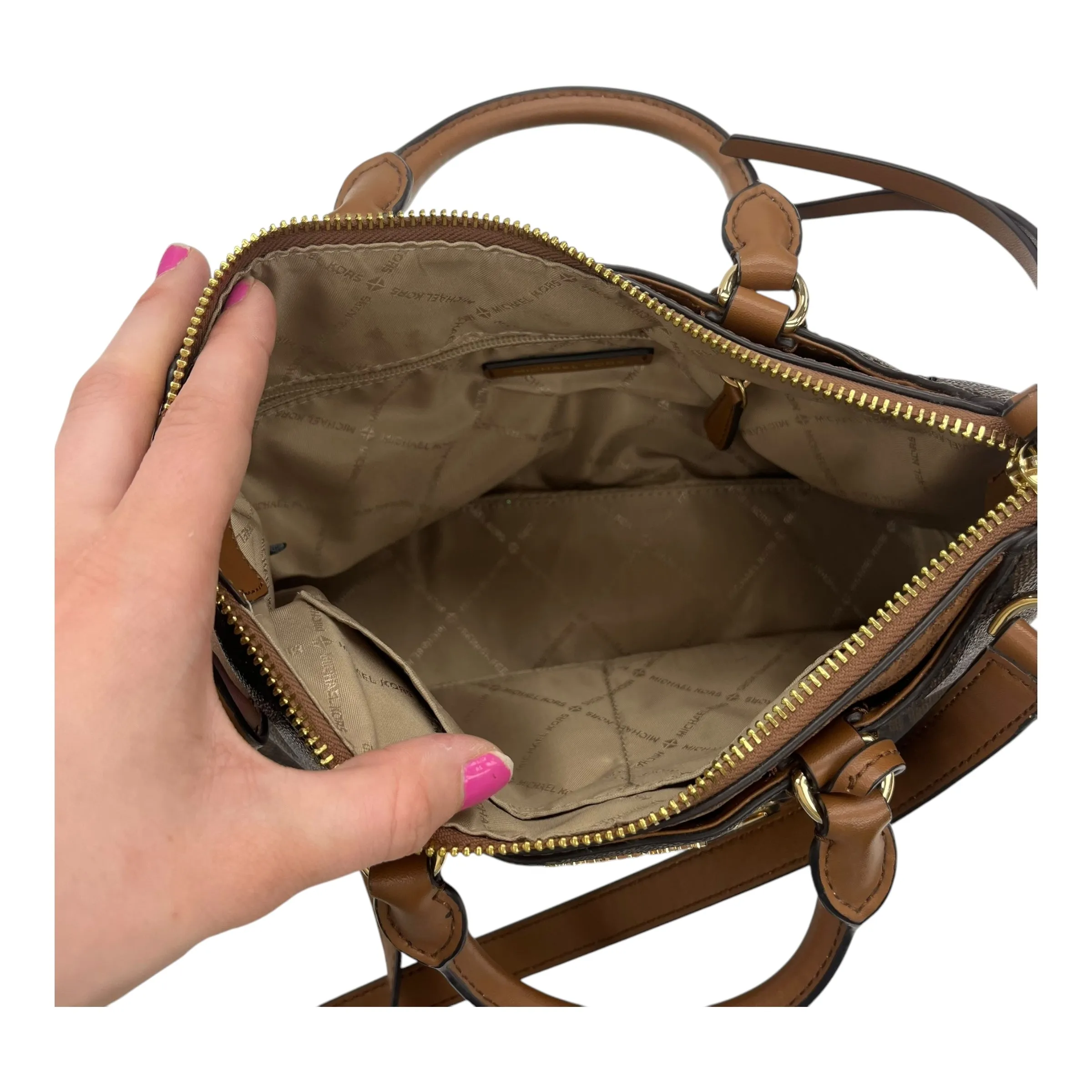 Michael Kors Bags CROSSBODY DESIGNER by MICHAEL KORS In BROWN, Size: MEDIUM