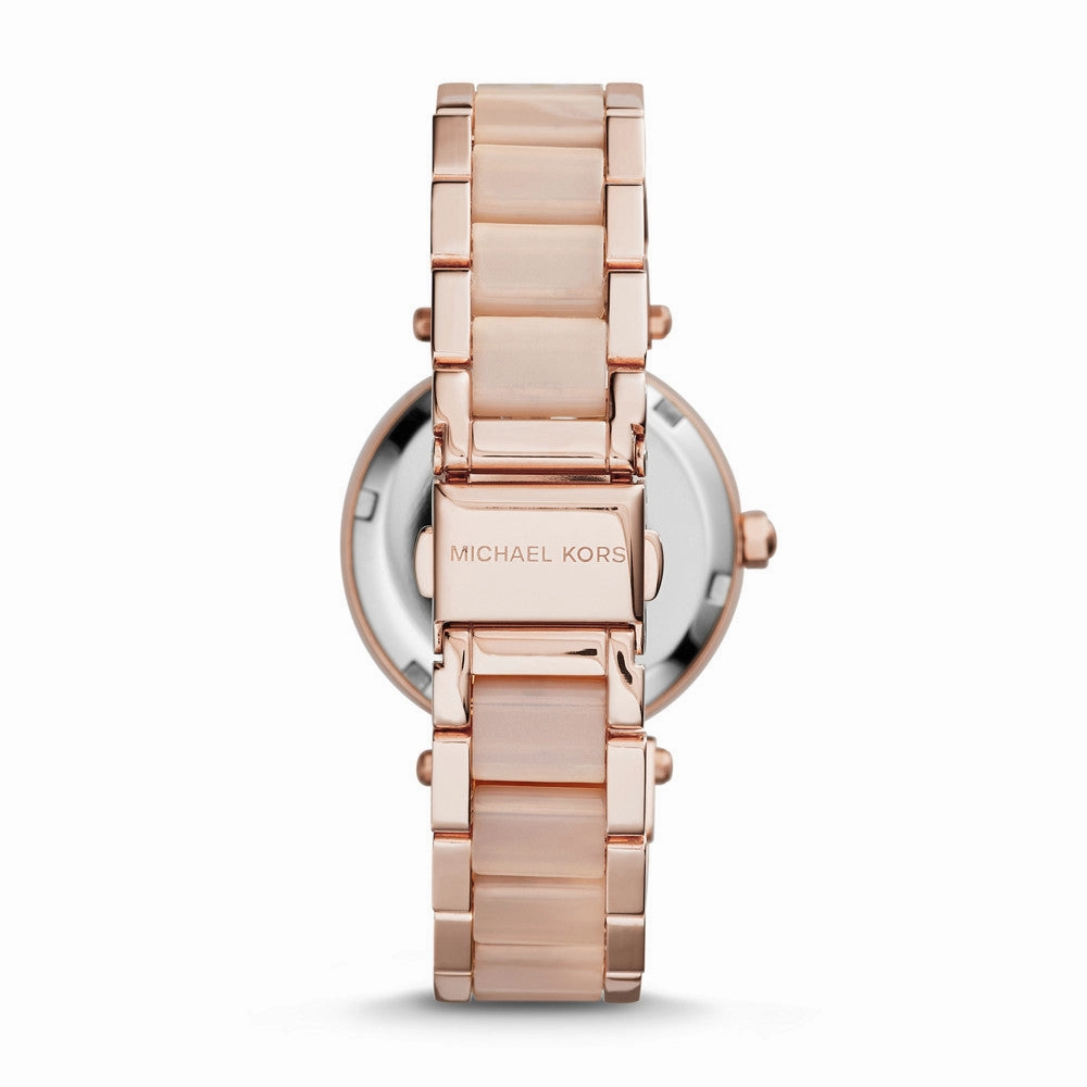 Michael Kors Rose Gold-Tone Mini Parker Watch MK6110