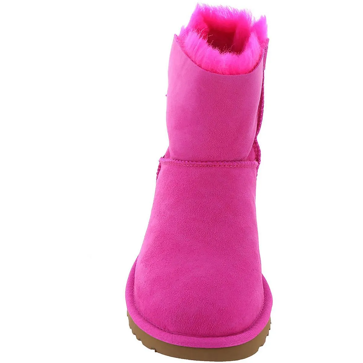 Mini Bailey Bow II Womens Suede Shearling Winter Boots Hey Dude Shoes