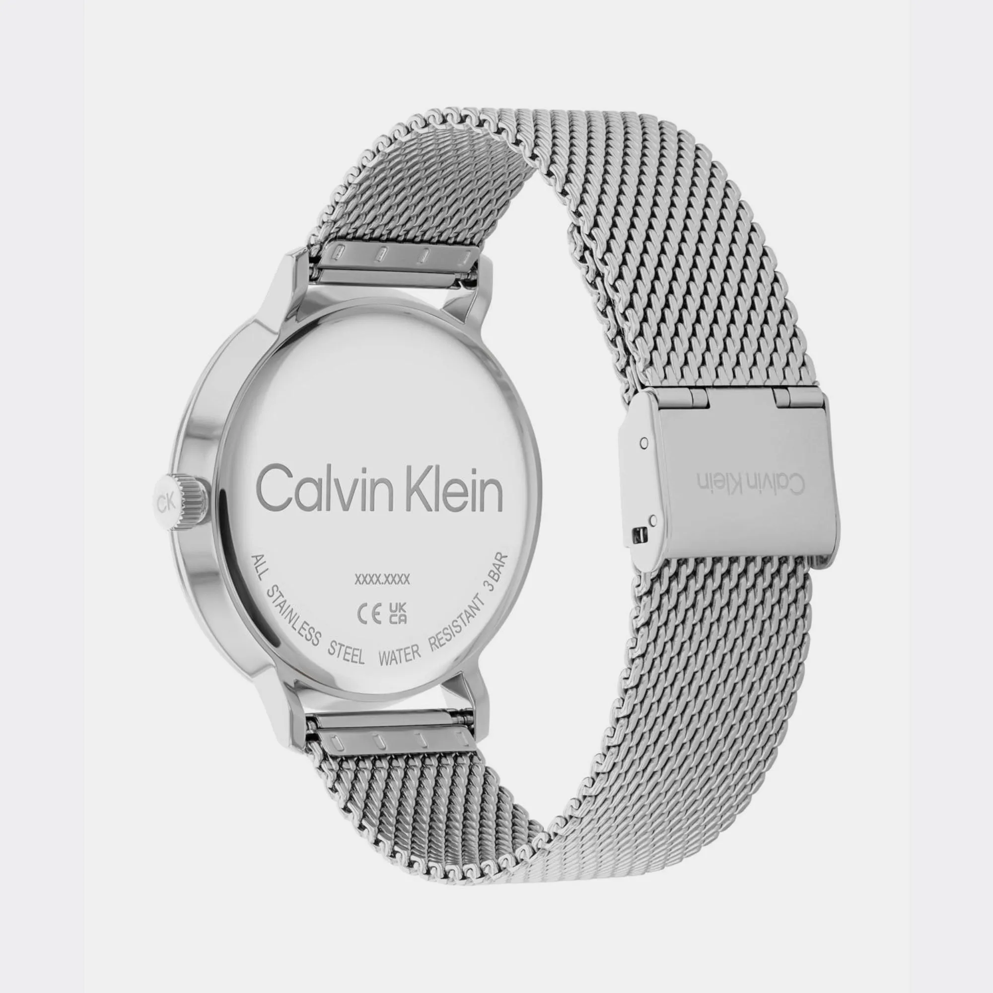 Modern Mesh Men Blue Analog Mesh Watch 25200045