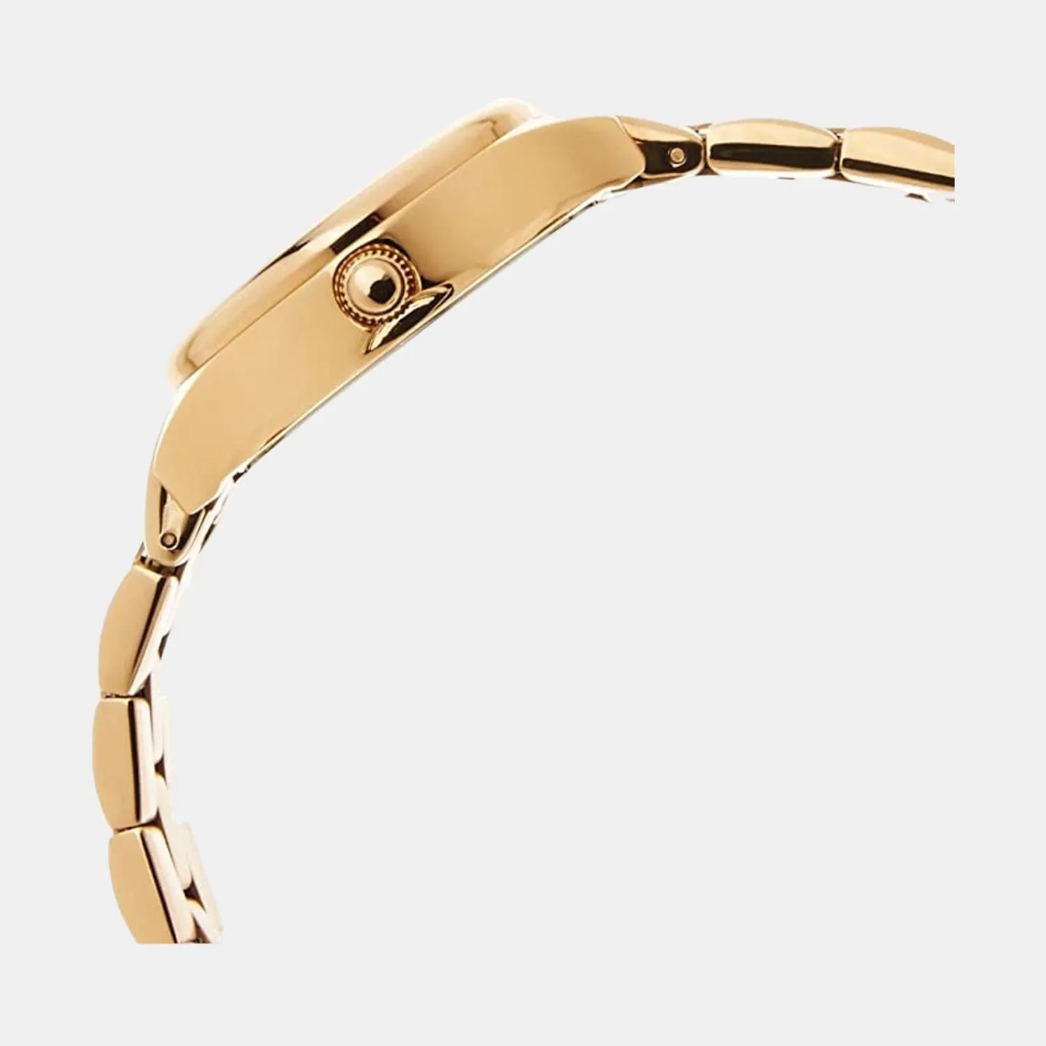 Modern Sophisticate Women Quartz Rose Gold Dial Analog Stainless Steel Watch BQ1571