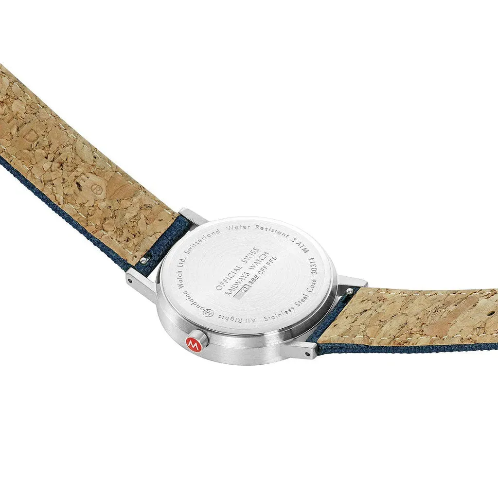 Mondaine Classic Deepest Blue Watch