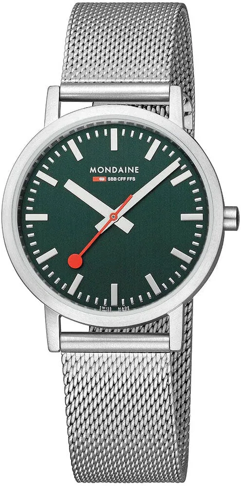 Mondaine Classic Park Green Special Edition Watch
