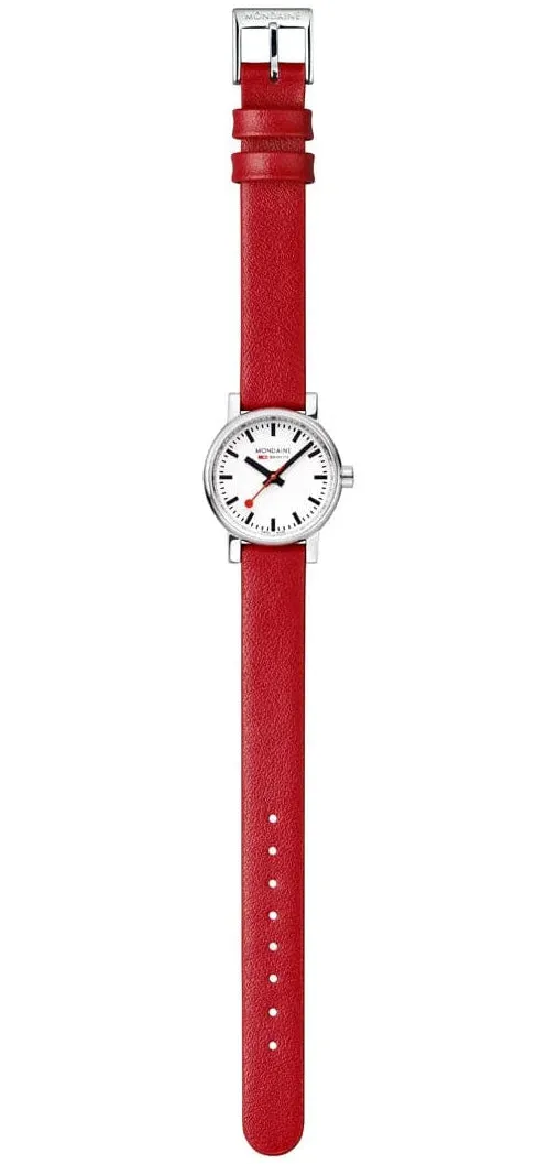 Mondaine Evo2 26mm Grape Leather Watch