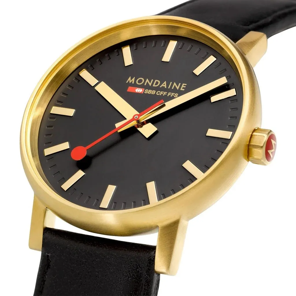 Mondaine Evo2 30 Gold IP Watch