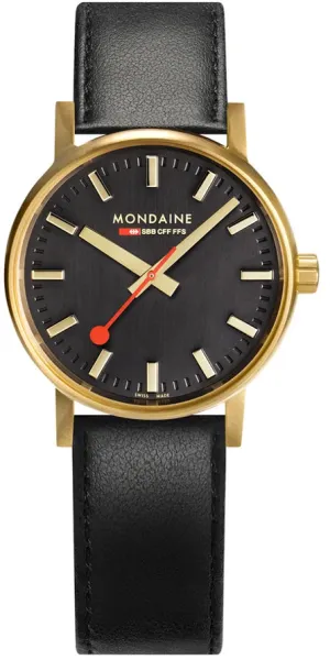 Mondaine Evo2 30 Gold IP Watch