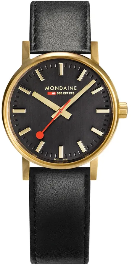 Mondaine Evo2 30 Gold IP Watch
