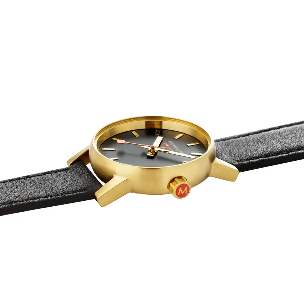 Mondaine Evo2 30 Gold IP Watch