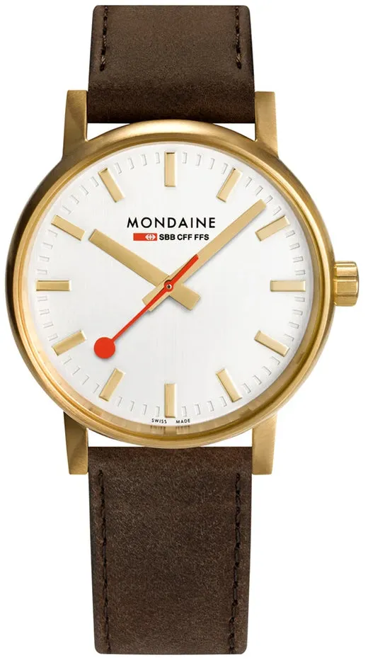 Mondaine Evo2 40 Gold IP Watch