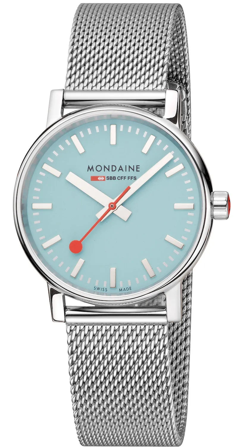 Mondaine Evo2 Dusk 35mm Blue Watch