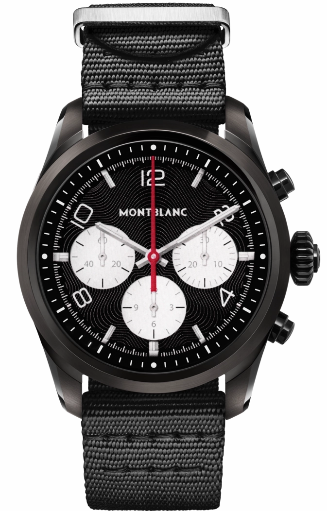 Montblanc Watch Summit 2 Black Steel Smartwatch