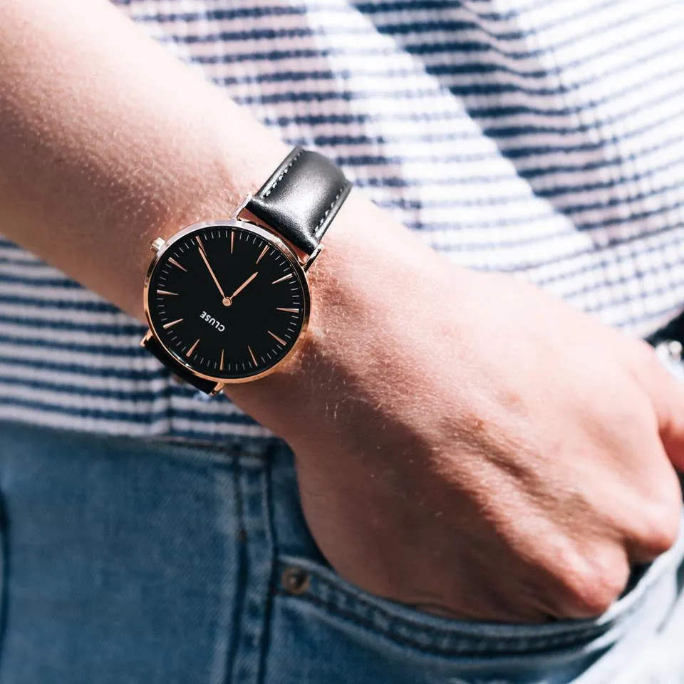 Montre CLUSE Boho Chic Rose Gold Black CW0101201011
