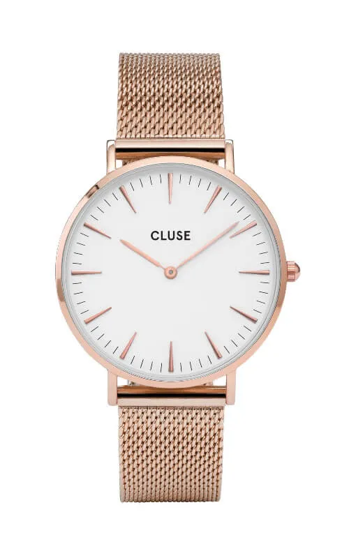 Montre CLUSE La Bohme Boho Chic Mesh Rose Gold CW0101201001