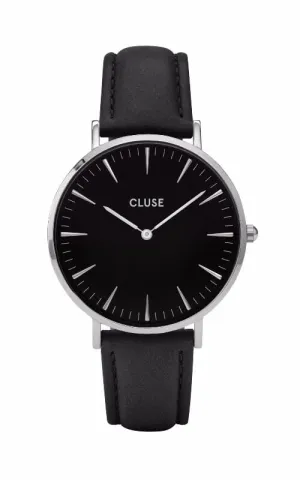 Montre CLUSE La Bohme Boho Chic Silver Black/Black CL18201