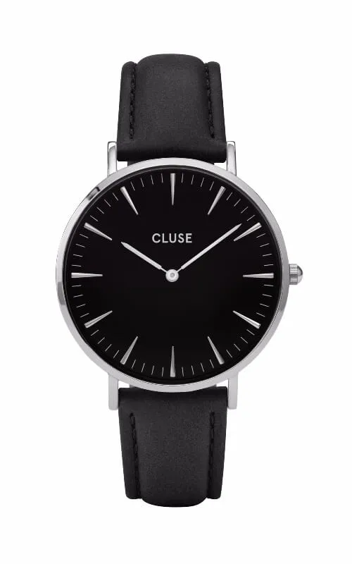 Montre CLUSE La Bohme Boho Chic Silver Black/Black CL18201