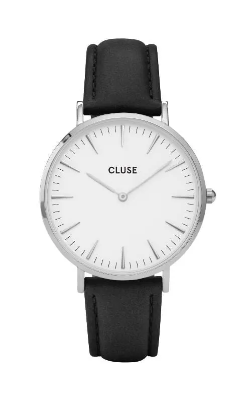 Montre CLUSE La Bohme Boho Chic Silver White/Black CL18208