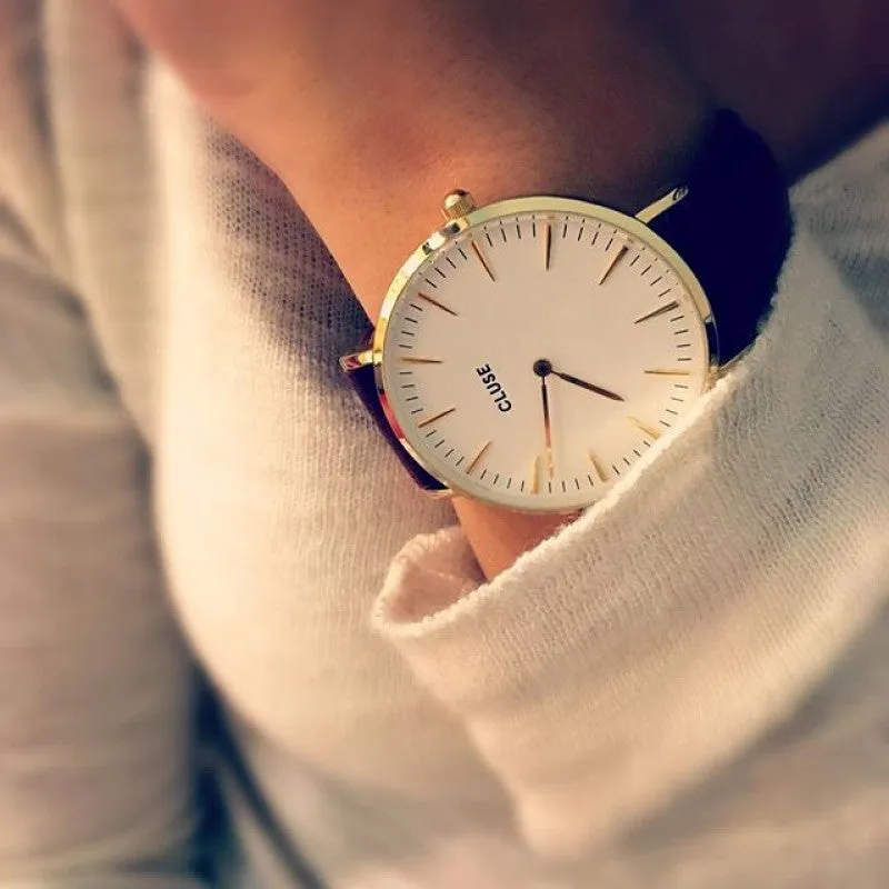 Montre Cluse La Bohme Gold White CL18406