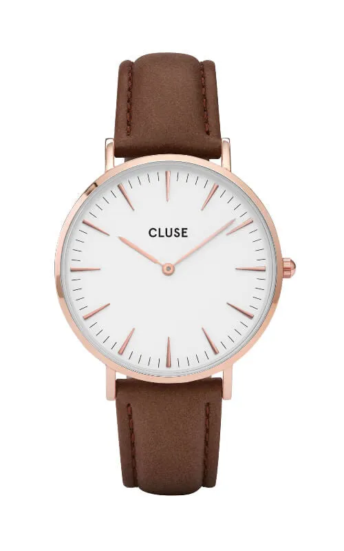 Montre CLUSE La Bohme Rose Gold-Brown CL18010