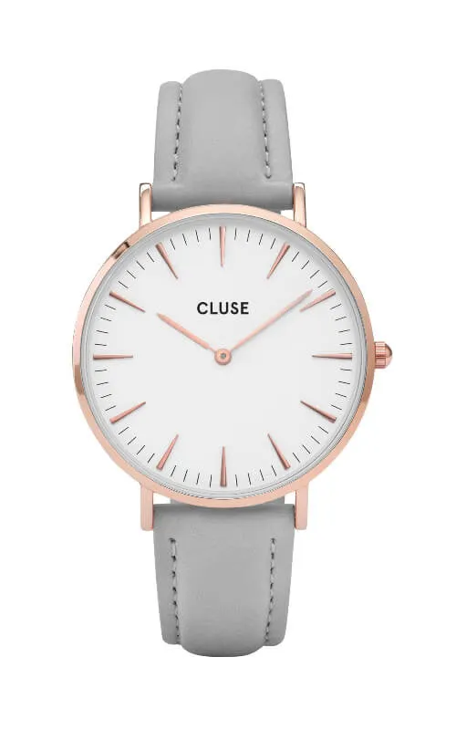 Montre CLUSE La Bohme Rose Gold White/Grey CL18015
