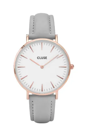 Montre CLUSE La Bohme Rose Gold White/Grey CL18015