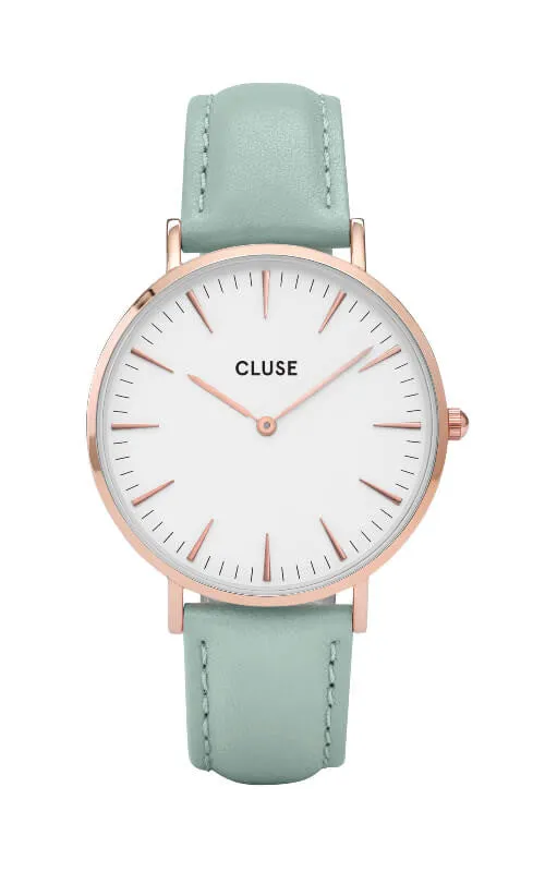 Montre CLUSE La Bohme Rose Gold White/Pastel Mint CL18021