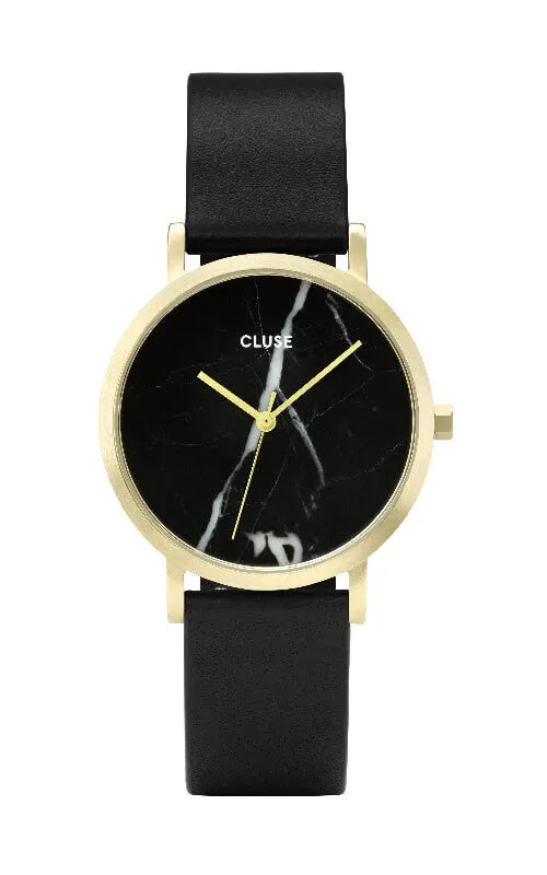 Montre CLUSE La Roche Petite Gold Black Marble Black CL40102