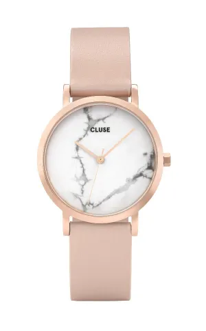 Montre CLUSE La Roche Petite Rose Gold White Marble/Nude CL40109