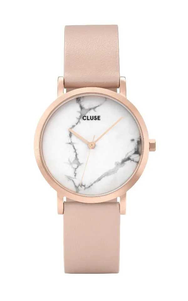 Montre CLUSE La Roche Petite Rose Gold White Marble/Nude CL40109