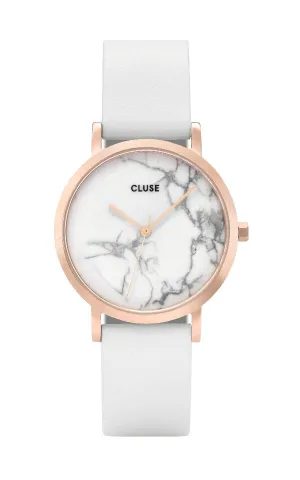 Montre CLUSE La Roche Petite Rose Gold White Marble/White CL40110