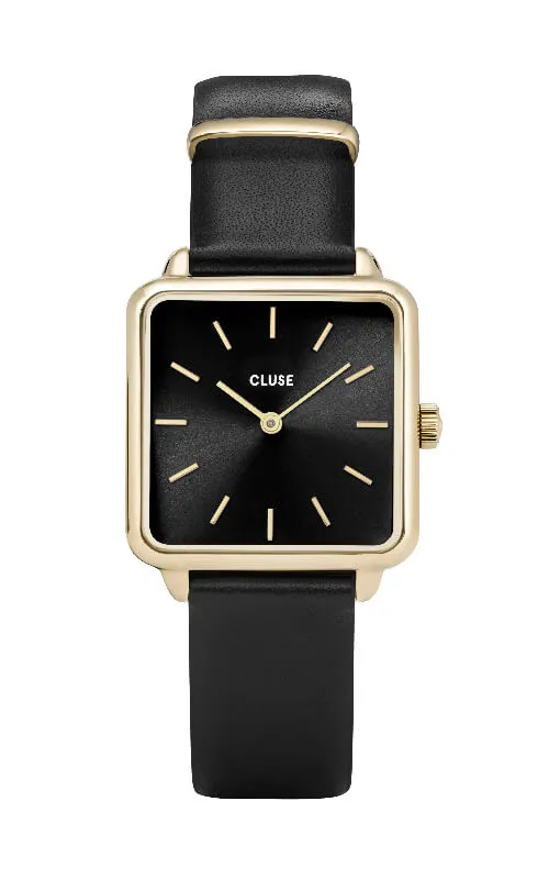Montre CLUSE La Ttragone Gold Black/Black CL60008