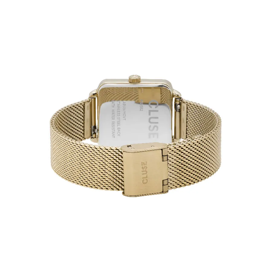 Montre CLUSE La Ttragone Gold Mesh/White CL60002