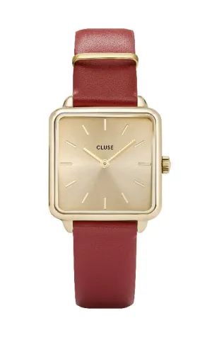 Montre CLUSE La Ttragone Gold/Scarlet Red CL60009