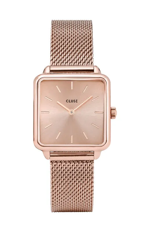 Montre CLUSE La Ttragone Mesh Full Rose Gold CL60013