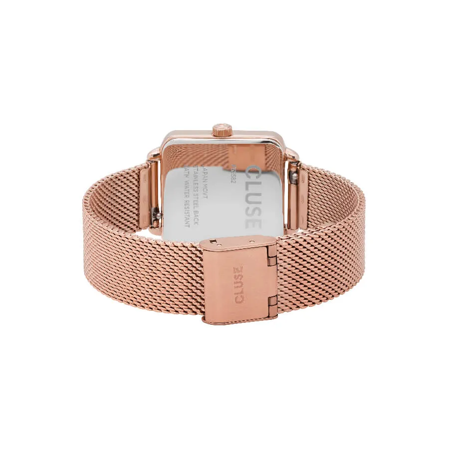 Montre CLUSE La Ttragone Rose Gold Mesh/White CL60003