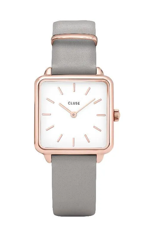 Montre CLUSE La Ttragone Rose Gold White/Stone Grey CL60005
