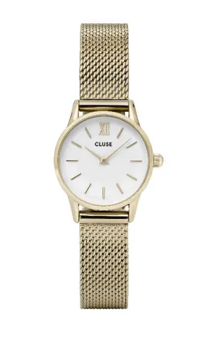 Montre CLUSE La Vedette Mesh Gold White CL50007