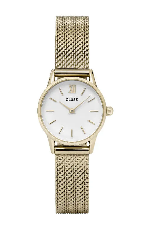 Montre CLUSE La Vedette Mesh Gold White CL50007