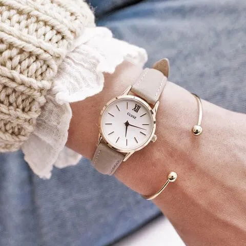Montre CLUSE La Vedette Rose Gold White/Grey CL50009