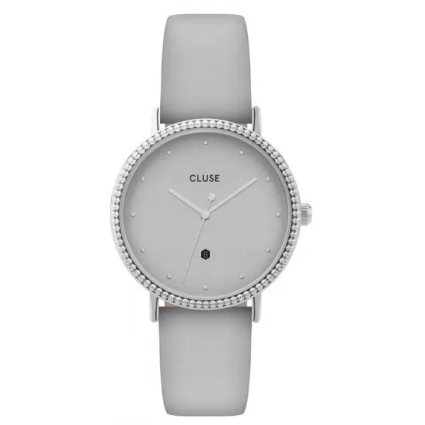 Montre CLUSE Le Couronnement Leather Grey Silver CL63004