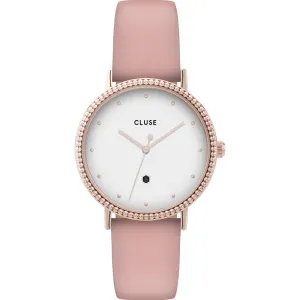 Montre CLUSE Le Couronnement Leather White Rose Gold CL63002