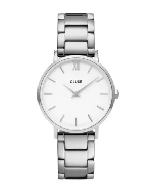 Montre CLUSE Minuit 3-Link Silver Steel CW0101203026