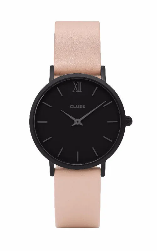 Montre CLUSE Minuit Full Black/Nude CL30027