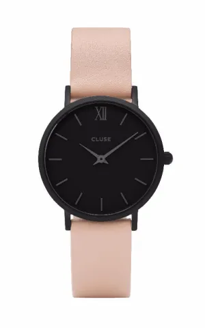 Montre CLUSE Minuit Full Black/Nude CL30027