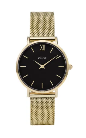 Montre CLUSE Minuit Mesh Gold/Black CW0101203017
