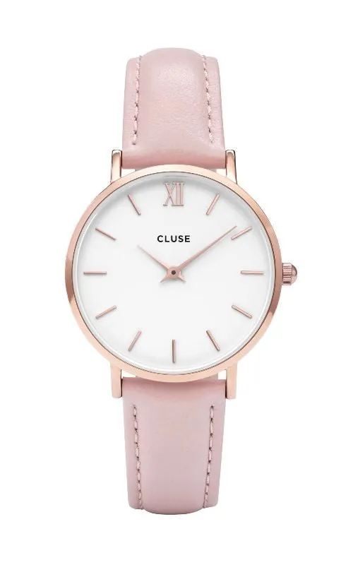 Montre CLUSE Minuit Rose Gold White Pink CW0101203006