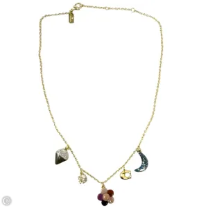 Moon And Flower Charm Necklace Designer By Coach coach