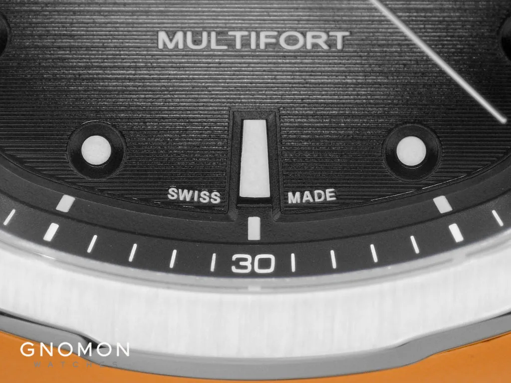 Multifort TV Big Date Grey - Rubber Ref. M049.526.17.081.00